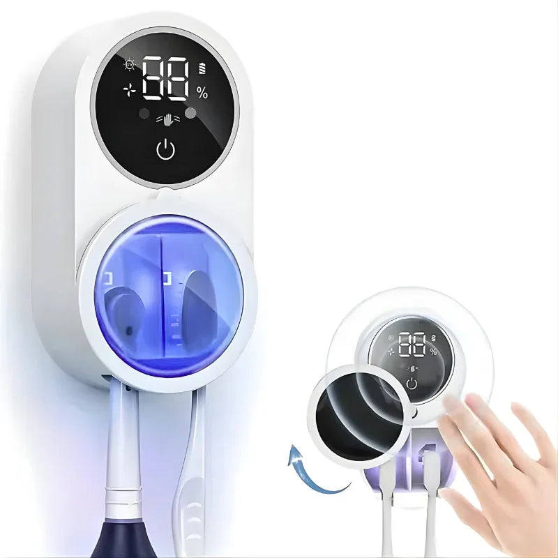 Toothbrush Holder & UV Cleaner Prime